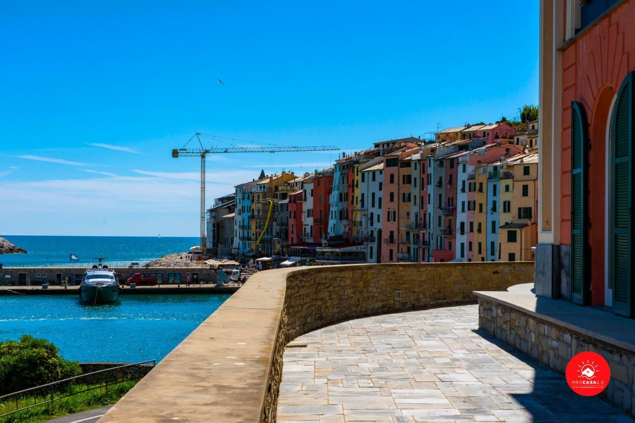 La Casa Dagli Occhi Blu Apartman Porto Venere Kültér fotó